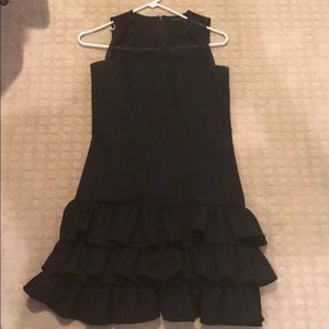 Black cocktail dress